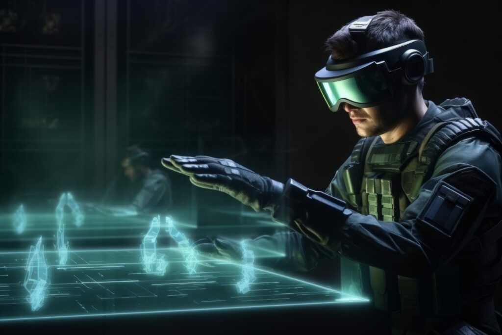 Persona realidad virtual